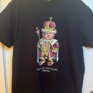 Teddy Fresh Black Royal Bear T-Shirt
